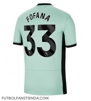 Chelsea Wesley Fofana #33 Tercera Equipación 2023-24 Manga Corta